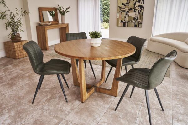 Arc Round Dining Table