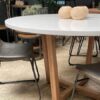 Aspect Round Dining Table in White