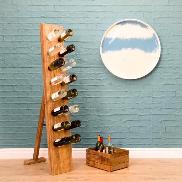 RE-Engineered Wine Bottle Display Rack