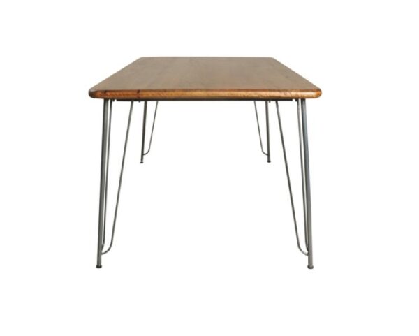 Retro Hairpin Dining Table Plain Top