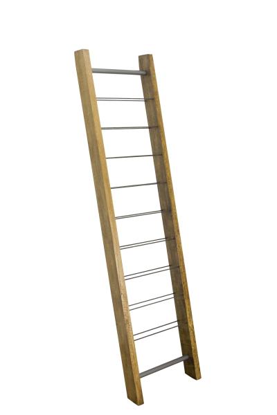 RE-Engineered Leaning 9 bottle Wine Rack