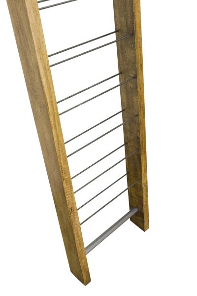 RE-Engineered Leaning 9 bottle Wine Rack