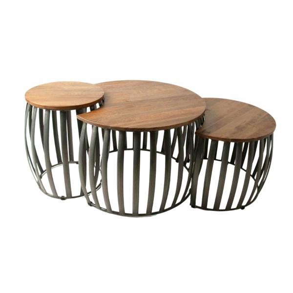 Set of 3 Bunching Coffee Tables