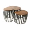 Set of 3 Bunching Coffee Tables
