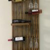 Versatile Hanging Wine Rack