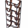 page_3370.jpg Tall leather sling Wine Rack - 5 bottle