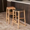 Set of 2 Gladstone Counter Stool - Natural