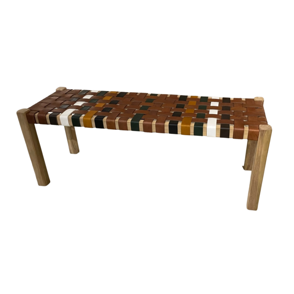 Gladstone Striped Bench