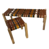 Gladstone Striped Bench