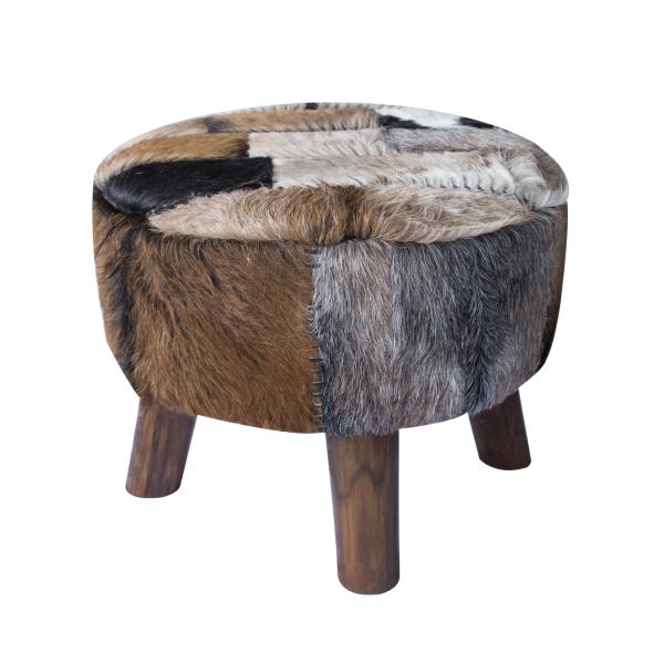 page_3407.jpg Kampala Large Round Patchwork Pouffe