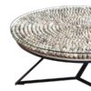 Iona round coffee table