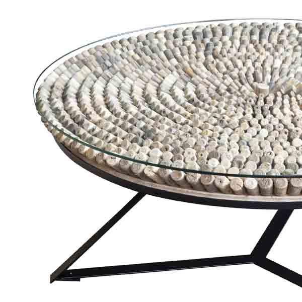 Iona round coffee table