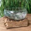 Blown Glass Fruit Bowl