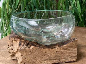 page_3502.jpg Blown Glass Fruit Bowl