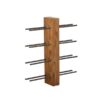 Natural Teak Root Wine Rack 8 Bottles