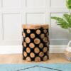 Natural Teak Branch Pineapple Stool