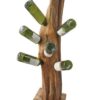 page_3532.jpg Natural Teak Root Freestanding Wine Rack 6 bottles