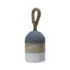 page_3538.jpg Basketweave Doorstop - Tricolour Grey Top