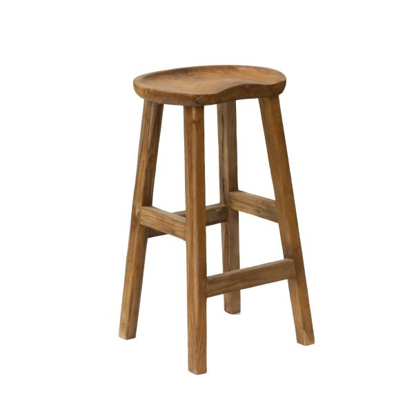 Teak Root Bar Stool
