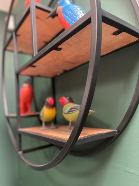 Skiff Round Wall Shelf