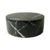 Marble Plinth Coffee Table - Black