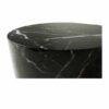 Marble Plinth Coffee Table - Black