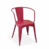 RE-engineered Navy Chair Industrial Red