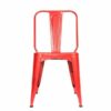 RE-engineered Tolix Chair Industrial Red
