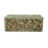 Driftwood Rectangular Coffee Table New with Glass Top