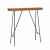 Natural Teak Root Drinks Table 25cm Deep