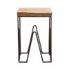 Natural Teak Root W String Stool