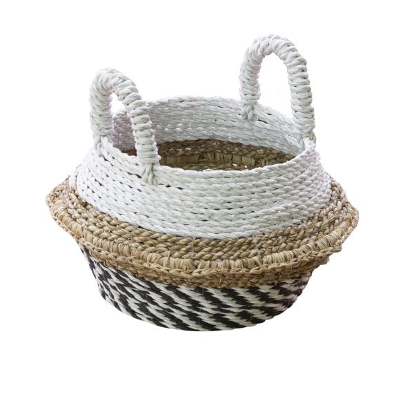 page_4292.jpg Single White top Seagrass Basket