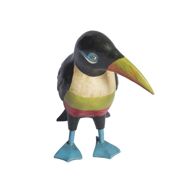 page_4343.jpg Painted Wood Toucan (Pack of 4)