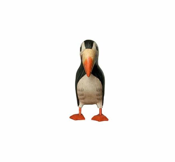 page_4379.jpg Painted Wood Puffin (Pack of 4)