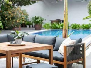 Monterrey Corner Dining 5 pc Garden Set (3 boxes)