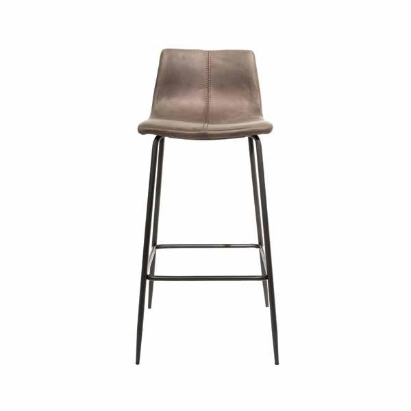 Barracuda Barstool Moleskin Mussel SET OF 2