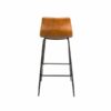 Barracuda Barstool Vegan Leather Tan SET OF 2