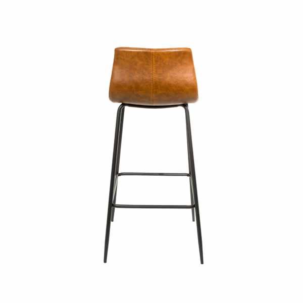 Barracuda Barstool Vegan Leather Tan SET OF 2