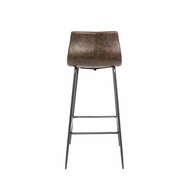 Barracuda Barstool Vegan Leather Chestnut SET OF 2