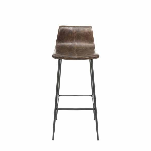 Barracuda Barstool Vegan Leather Chestnut SET OF 2