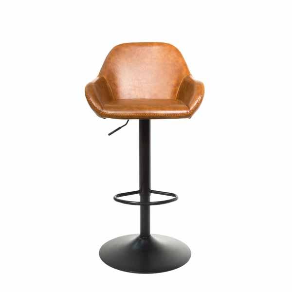 page_4646.jpg Chevy Gas Lift Barstool Tan SET OF 2