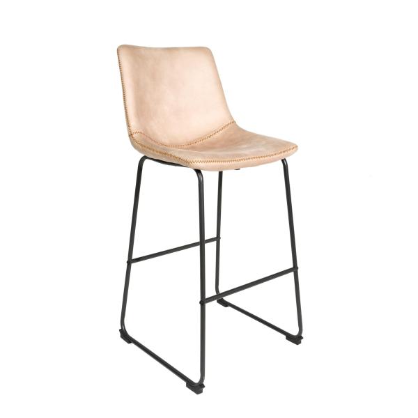 Cooper Bar Stool - Oyster Moleskin SET OF 2