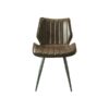Alfa Bounce Dining Chair Vegan Chestnut SET OF 2