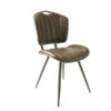 Healey Vegan Leather Chair Chestnut SET OF 2