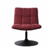 Mantis Swivel Chair - Chenille Berry