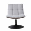 Mantis Swivel Chair - Chenille Grey