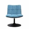 Mantis Swivel Chair - Chenille Ocean