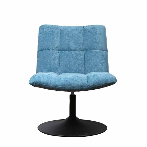 Mantis Swivel Chair - Chenille Ocean
