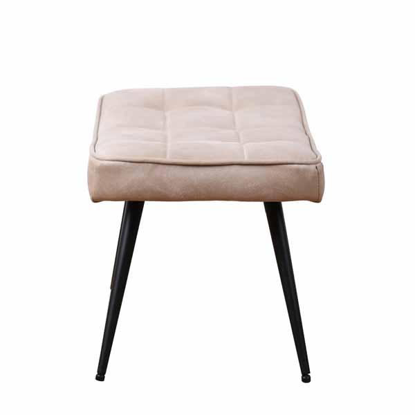 Pinto Footstool - Moleskin Oyster