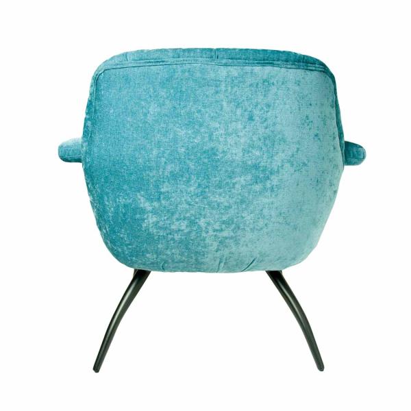 Shelby Cocktail Chair - Chenille Ocean